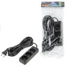 S-CU3-5 BLACK Удлинитель серии Ultra, шнур 5м., 3 гнезда, 10A, б/з. Черный. TM Uniel - фото