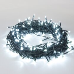 ULD-S3000-300-DGA WHITE IP20 Гирлянда светодиодная, 30м, 300 светодиодов, Белый свет, Провод зеленый