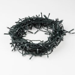 ULD-S3000-300-DGA WHITE IP20 Гирлянда светодиодная, 30м, 300 светодиодов, Белый свет, Провод зеленый