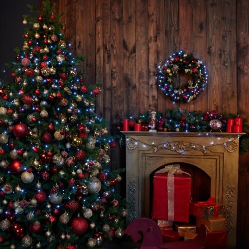 ULD-S3000-300-DGA WHITE IP20 Гирлянда светодиодная, 30м, 300 светодиодов, Белый свет, Провод зеленый - фото 6