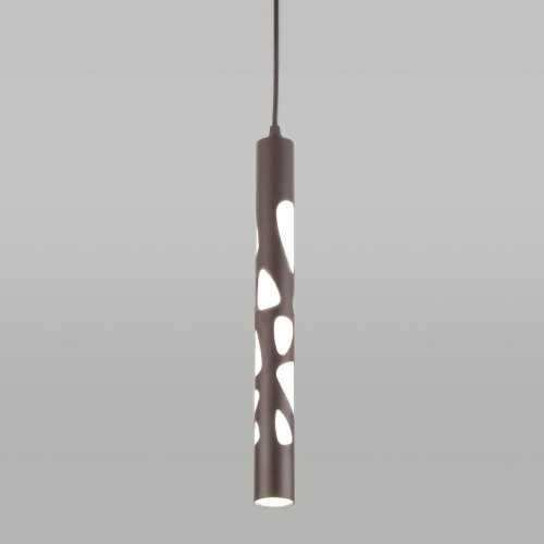 Подвесной светодиодный светильник 12W 4200K кофейный - фото 1