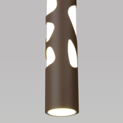 Подвесной светодиодный светильник 12W 4200K кофейный - Фото 3