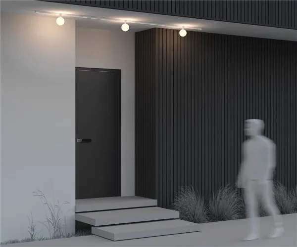 Уличный трековый светильник Luna Elasity IP 3000K 9Вт 180° белый (Белый) - фото 4