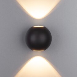 Пылевлагозащищенный светодиодный светильник Diver черный IP54 1566 Techno LED черный (038539)