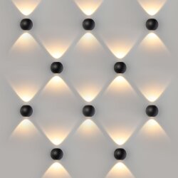 Пылевлагозащищенный светодиодный светильник Diver черный IP54 1566 Techno LED черный (038539)