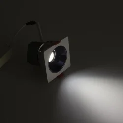 Светодиодный светильник S1001-5W-S88W BW10 (220V, 5W, day white, квадратный 88x88mm)