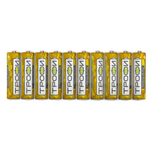 Элемент питания солевой AA/R6 R6-10S CLASSIC HEAVY DUTY Zinc (уп.10шт) Трофи Б0042310 - фото