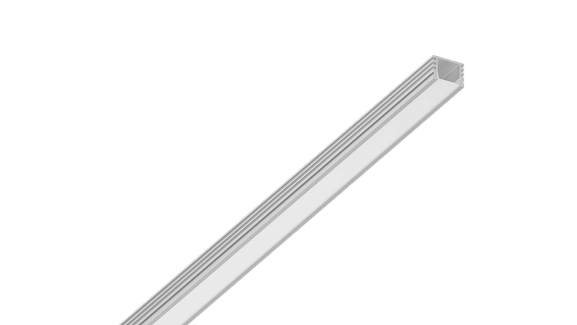 Алюминиевый профиль SF-1612, накладной глубокий 3м, SF-1612-3MT - фото