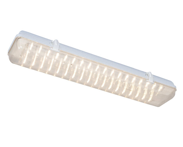 Подвесной офисный светодиодный светильник Батон 40 Вт IP54 660x150x100 мм 3000К Прозрачный - фото 3