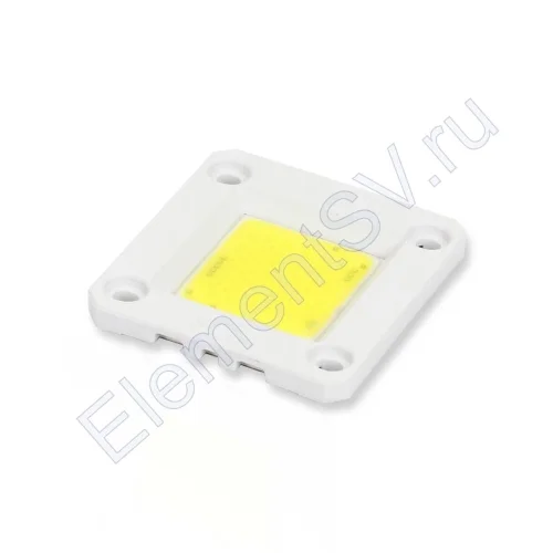 Светодиодная матрица COB D137 (20W, 220V, White) - фото.