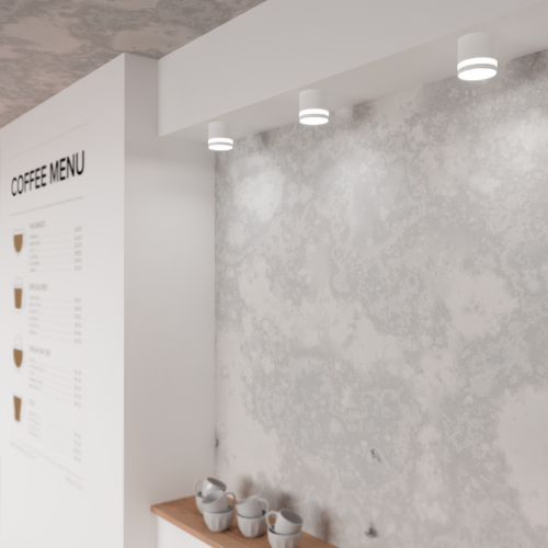 Светильник WOLTA WSL-GX53/04W под лампу GX53 Белый MODERNO - фото 3.