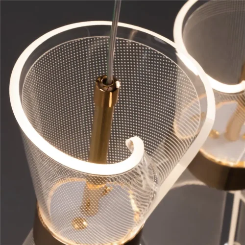 Подвесной светильник Freya FR5438PL-L37G (Золото) - фото 4