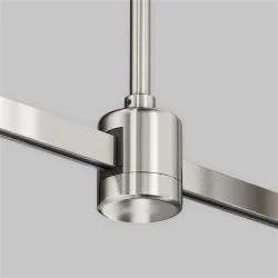 Крепление потолочное Medium 360мм с прямым коннектором питания Flarity платина (Платина)