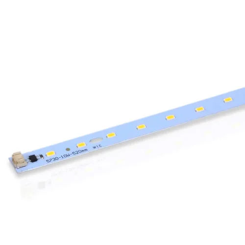 Светодиодная линейка 2835, 24 led, 220V, 10W, 520mm, D188, day white - фото I