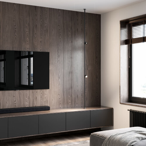 Mini Magnetic Напольно-потолочное крепление Round - Фото 3