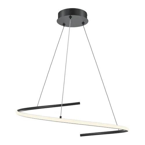 Подвесной светильник Изгиб / Curve 3000-4000К 31Вт (Черный) MOD242PL-L33BK - фото
