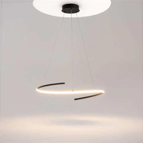 Подвесной светильник Изгиб / Curve 3000-4000К 31Вт (Черный) MOD242PL-L33BK - фото 4