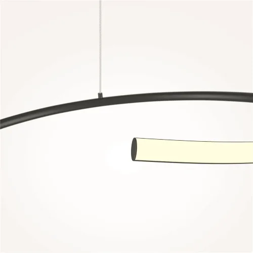 Подвесной светильник Изгиб / Curve 3000-4000К 31Вт (Черный) MOD242PL-L33BK - фото 10