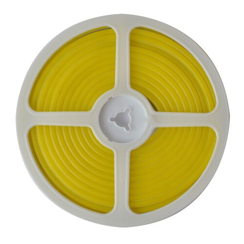 ULS-N01-2835-120LED-m-6mm-IP67-DC12V-9W-m-5M-YELLOW Гибкая светодиодная лента, NEON, Катушка 5м, в блистере, Желтый свет - фото 2