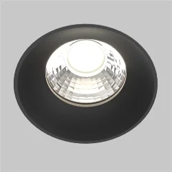 Встраиваемый светильник Round 4000K 12W 50° (Черный)