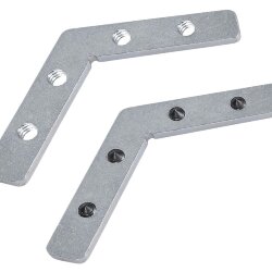 Cоединитель для профиля угол 120 плоский