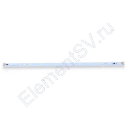 Светодиодная линейка 2835, 12 led, 220V, 6W, 410mm, D184, day white