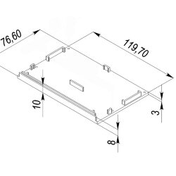 Заглушка для LC-LP-76120