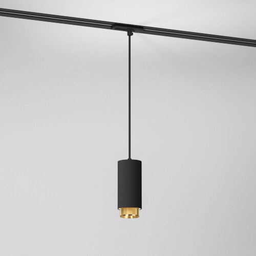 Nubis GU10 чёрный/золото однофазный - фото 1