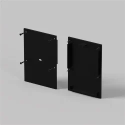 Комплект заглушек (для профиля ALM-5070-В-2М) 2 шт., ALM-5070-B-EC (Черный) 642096