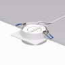 DK2091-WH Встраиваемый светильник FLAT, IP 20, до 15 Вт, GX53, LED, белый, алюминий. Фото 4