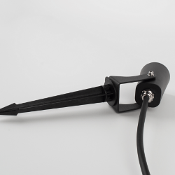 'Ландшафтный светодиодный светильник 3 Вт, 24°, 100-240В, 3000К (тёплый белый), IP65, чёрный, FL-F24A-3-BL-WW 044747