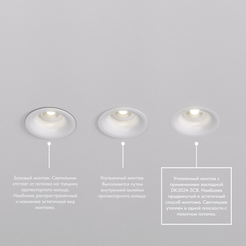 DK3024-SCB Закладная панель SCB для DK3024, ПВХ, акрил. Фото 4