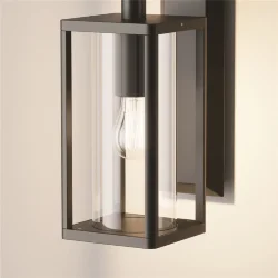 Настенный светильник (бра) Cell E27x1 15Вт IP 65 (Графит)