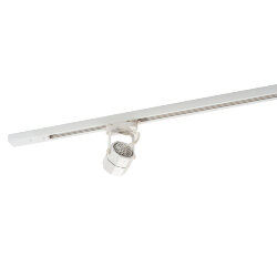 Трековый светильник IP 20, 50 Вт, GU10, белый, алюминий, Denkirs DK6004-WH