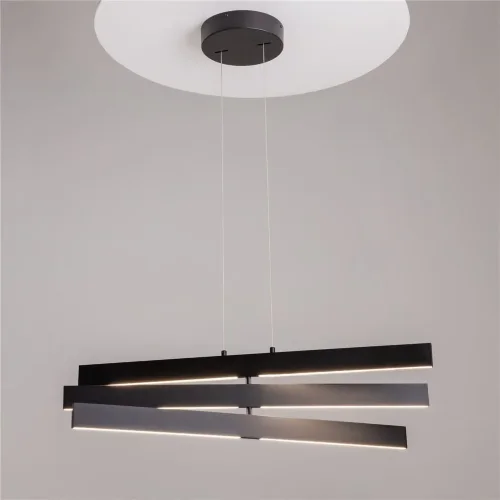 Подвесной светильник Origami 4000K 48Вт (Черный) - фото 2