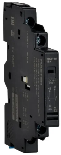 Контакт дополнительный 1НО+1НЗ ДК32-11 KARAT IEK DMS11D-AU11 - фото