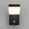 Уличный настенный светильник с датчиком движения Sensor 3000K IP54 1541 TECHNO LED черный - фото 2