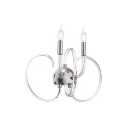 Настенный светильник (бра) Atlanta E14х2 40Вт (Прозрачный)