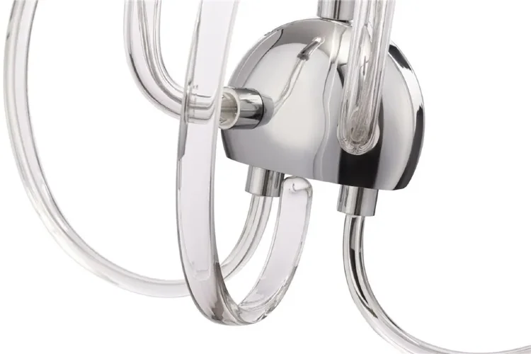 Настенный светильник (бра) Atlanta E14х2 40Вт (Прозрачный) - фото 3