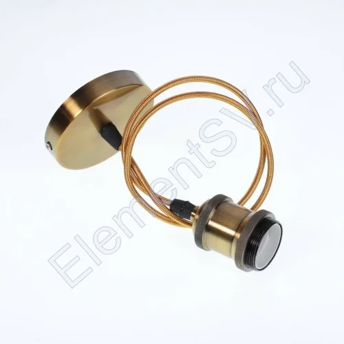 Светильник LOFT с патроном Е27 LOF2 (медь) - фото 4.