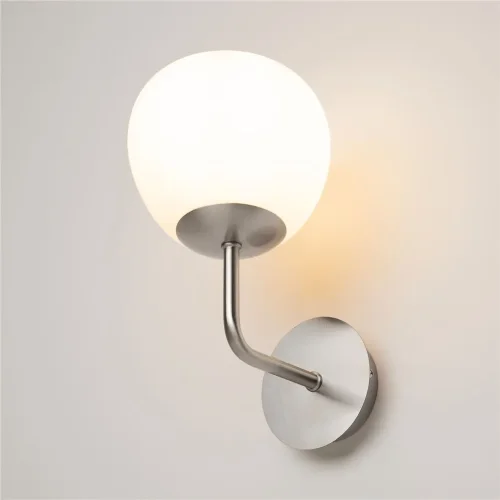 Настенный светильник (бра) Erich E14х1 40Вт (Никель) - фото 5