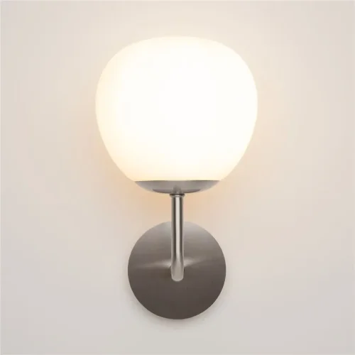 Настенный светильник (бра) Erich E14х1 40Вт (Никель) - фото 7