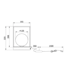 Настольный светильник FR5113TL-01G Троица G9x1 (Золото) FR5113TL-01G