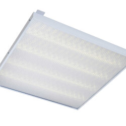 Универсальный офисный светодиодный светильник Грильято 40 Вт IP20 580x580x40 мм 4000K Призма