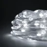 Гирлянда Роса Про 20м Белая 24В, 200 LED, Провод Прозрачный ПВХ, IP65. Фото 2.