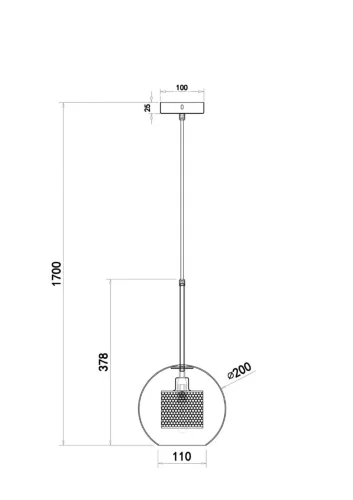 Подвесной светильник Freya FR8018PL-01N (Никель) - фото 7
