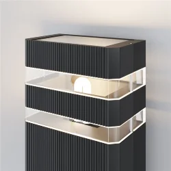 Настенный светильник (бра) Unter den Linden E27х1 60Вт IP 54 (Черный)