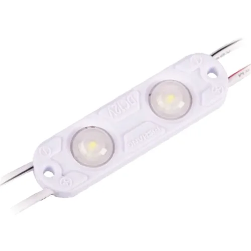 Модуль светодиодный 2LED 12V, 0,48W, 7000K, 37Lm, IP67. Фото 1.