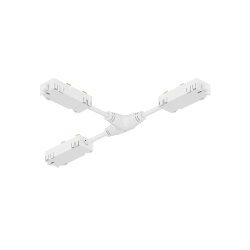 Гибкий Т-образный, электрический коннектор трека SMART, белый, Denkirs TR2115-WH