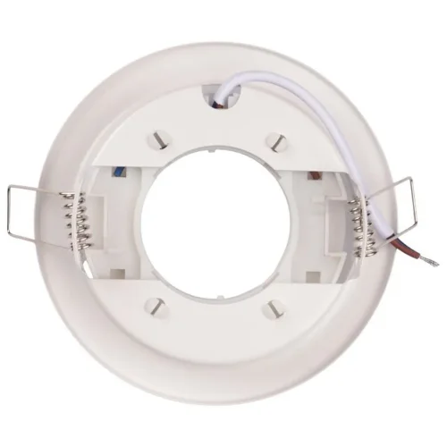 Светильник PGX53 10639.1 106х39мм под лампу GX53 до 20Вт встраив. бел. (пакет) JazzWay 5067080 - фото 3